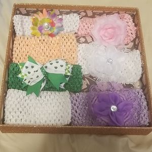 7pc infant/toddler headband